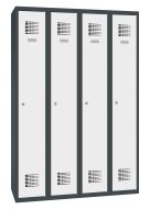 Szafka pracownicza BHP metalowa Sum 340 W, szerokość 1200 mm