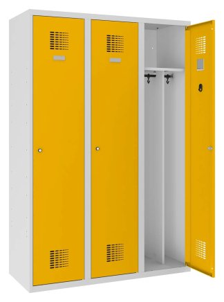 Szafka pracownicza BHP metalowa Sum 430 W, szerokość 1200 mm - 6