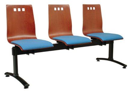 Ławka trzyosobowa do poczekalni Berni