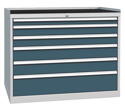 Szafka warsztatowa z szufladami DPO 06D - 6