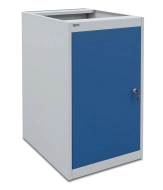 Podstawowy kontener warsztatowy z drzwiami