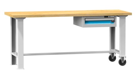 Mobilny stół warsztatowy z kontenerkiem warsztatowym MPS5-820M