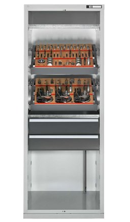 Szafka na narzędzia NC z drzwiami uchylnymi - 3