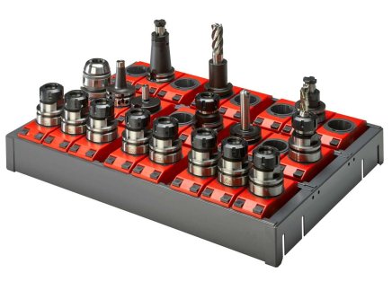 Plastikowy stojak narzędziowy CNC VDI 40 - 1