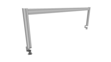 Panel Lean Office Ergo o szerokości 1580 mm