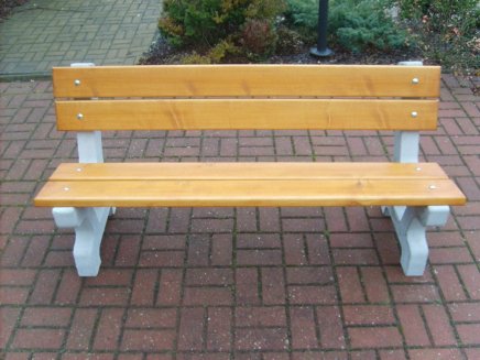 Ławka betonowa KLASIK - 2