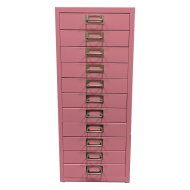 Kontenerek z szufladami na kółkach HDK-M11 RAL 3015