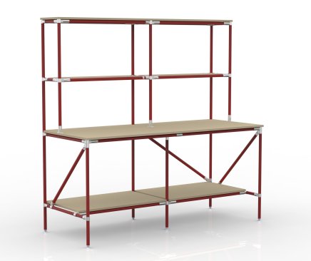 Stół do pakowania z systemu modułów rurowych 24020580 - 2