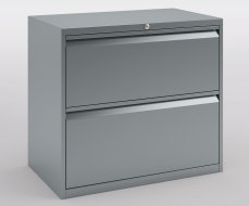 Metalowa szafka kartotekowa Bisley Essentials