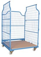 Kontener mobilny z 3 ścianami z siatki Universal Corlette® uc-120.599