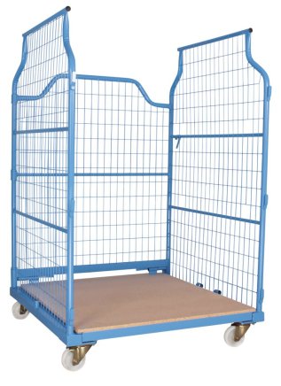 Kontener mobilny z 3 ścianami z siatki Universal Corlette® uc-120.599