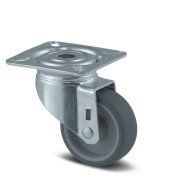 Koło skrętne z płytką montażową