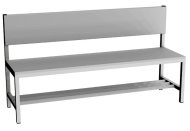 Ławka do szatni LAV 15O - szerokość 1500 mm