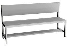 Ławka do szatni LAV 15O - szerokość 1500 mm