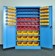 Szafka warsztatowa Kovos ze skrzynkami plastikowymi SPZ_11_0003_C_VAR_5