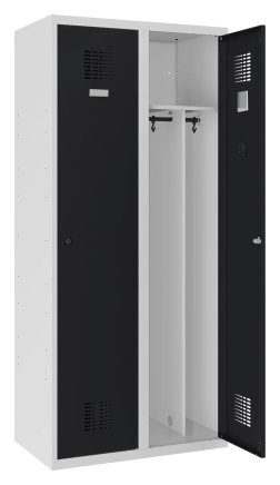 Szafka BHP pracownicza Sum 420 W, szerokość 800 mm - 6