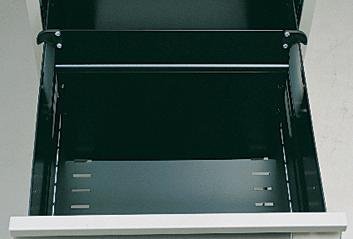 Przegroda metalowa FLS do pięcioszufladowej szafki na dokumenty Bisley BS