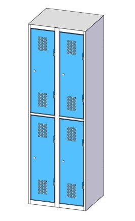 Dzielona szafa XS84-18 - 4