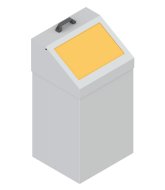 Kosz na śmieci 70L typu KOS 1267