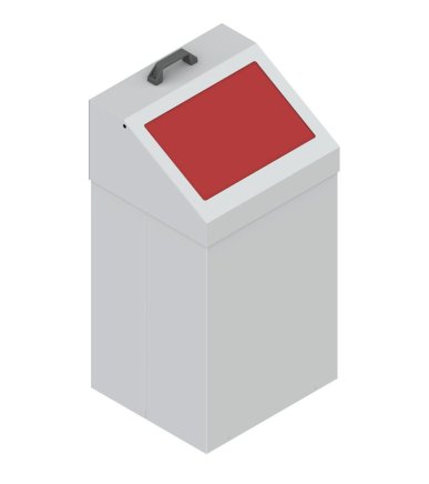 Kosz na śmieci 70L typu KOS 1267 - 5