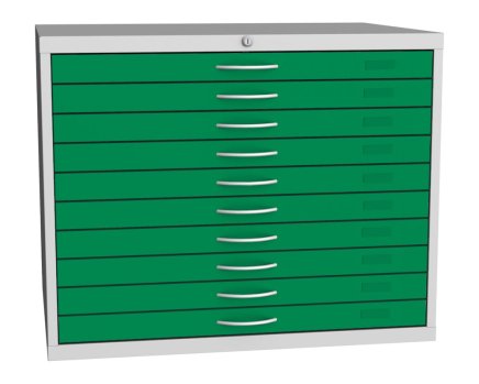 Szafka rysunkowa - na mapy i rysunki w formacie A1 typu VKS A1B - 9