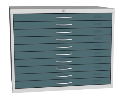 Szafka rysunkowa - na mapy i rysunki w formacie A1 typu VKS A1B - 5