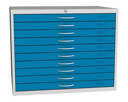 Szafka rysunkowa - na mapy i rysunki w formacie A1 typu VKS A1B - 8