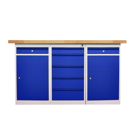 Stół warsztatowy z kontenerkami CE15_1P51P