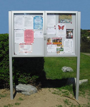 Witryna dwuskrzydłowa dwustronna DML80-36