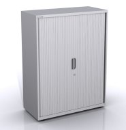 Szafka na dokumenty z drzwiami żaluzjowymi SYT10/4