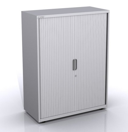 Szafka na dokumenty z drzwiami żaluzjowymi SYT10/4