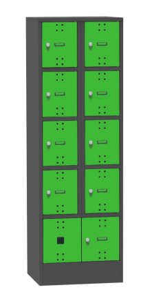 Szafka do ładowania urządzeń mobilnych z portami USB SBE_32_B8