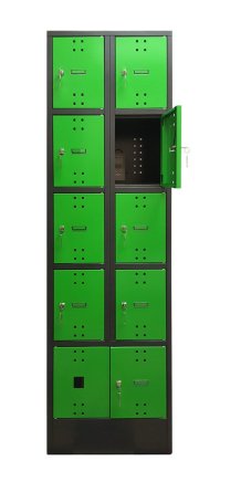 Szafka do ładowania urządzeń mobilnych z portami USB SBE_32_B8 - 2