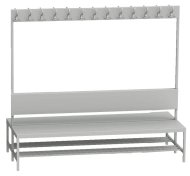 Ławka do szatni - szerokość 2000 mm LAV 20V2