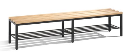 Ławka z półką na buty - szerokość 1960 mm CP 8052-010