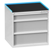 Podwyższona krawędź do szafek z szufladami POLAK typ ZK 45 x 36D