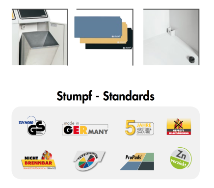 Pojemnik do segregacji odpadów FD45 - 3