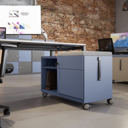 Kontenerek mobilny Caddy CADM (różne warianty) - 6