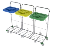 Stelaż na worki na odpady VAKO 120C/3N