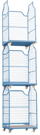 Kontener mobilny z 3 ścianami z siatki Universal Corlette® (4 modele) - 3