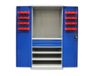 Szafka warsztatowa z szufladami i plastikowymi pudełkami JF-TC02_var_1