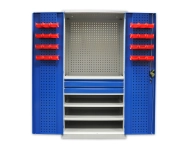 Szafka warsztatowa z szufladami i plastikowymi pudełkami JF-TC02_var_1