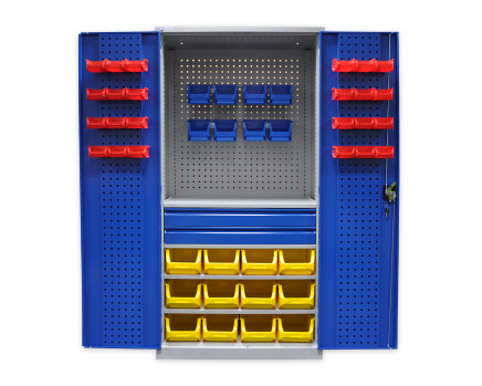 Szafka warsztatowa z szufladami i plastikowymi pudełkami JF-TC02_var_4