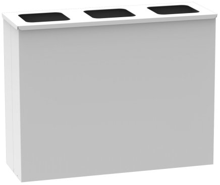 Metalowy kosz na śmieci KOS 1295 komplet - 5