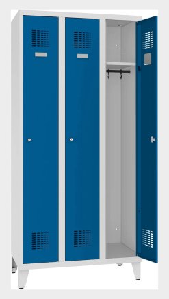 Szafka pracownicza BHP metalowa na nogach Sum 331 szer. 900 mm - 5