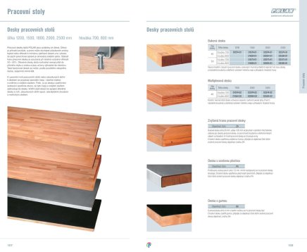 Mobilny stół warsztatowy z podwieszanym kontenerkiem MPS2-820M - 3