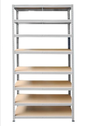 Bezśrubowy regał półkowy 2500 x 1000 x 400 mm RHU 4010-2500-8 - 2