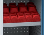 Półka składana na stojaki NC NCS POL 02