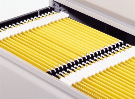 Szafka na dokumenty z drzwiami uchylnymi i szufladami SYC10/2/4 - 1