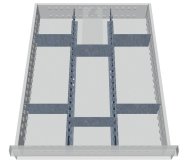 Metalowa przegródka do szuflad 113A